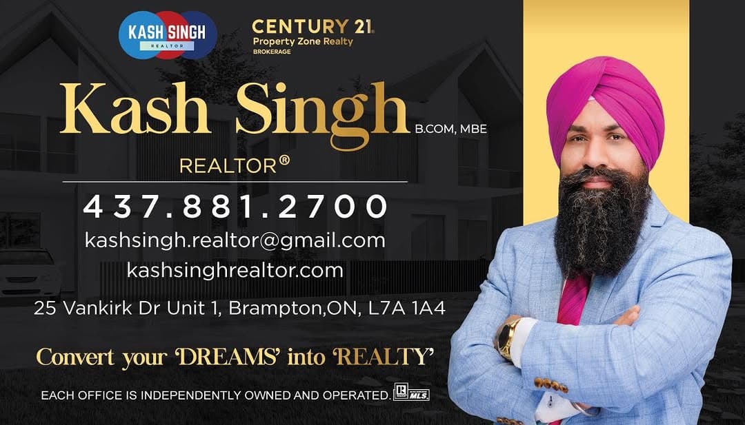 Kash Singh - Century 21 Realtor